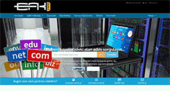 Desktop Screenshot of eak.com.tr